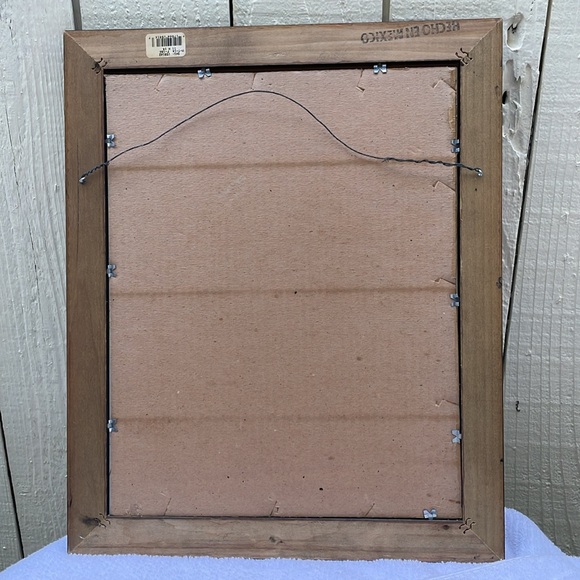 Charles Overly  “The Old Worth Church” Framed Print - Picture 9 of 9